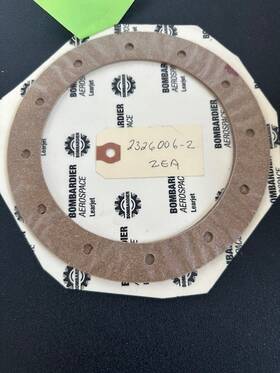 2326006-2 Lear Jet Aircraft Gasket P/n New Surplus St