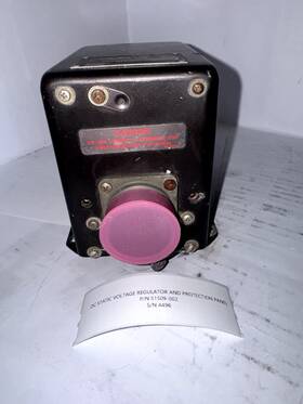 51509-002 Lear Siegler Dc Static Voltage Regulator And Protection Panel P/n S/n 4496