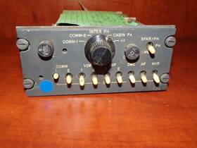 2388373-6 Learjet Nav Comm Audio Control Unit 2388373-6 Learjet Nav Comm Audio Control Unit