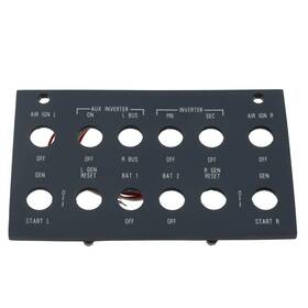 6608207-3 Learjet Serviceable El Panel P/n With 8130-3 - Complete Refurbishment