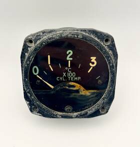 17at4bn Lewis Vtg Engine Cylinder Temperature Indicator Warbird Era