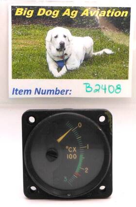 27529b Lewis Engineering 49b515 Eng. Type A2a Temp Indicator Used-as Removed B2408