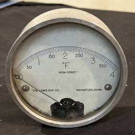 88hp2 Lewis Engineering Vintage - Thermocouple Pyrometer Temperature Indicator 88hp2 Lewis Engineering Vintage - Thermocouple Pyrometer Temperature Indicator