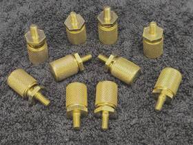 5940-00-223-1439 Lockheed Martin 7995457 M113a Radio Receiver Binding Wire Post Knurled Thumb Screw