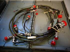 6150-01-161-0600 Lockheed Martin Corporation H16dw782-23 F-16 P/n Wiring Harness Branched Nsn