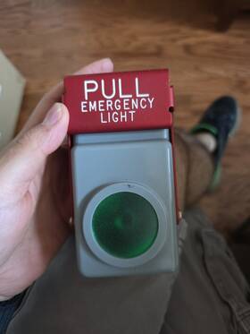 S2320-101 Lockheed Martin Aircraft Light Unit Emergency Pn# Unused/like New