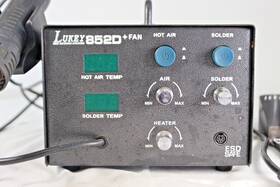 852d Lukey 2 In 1 Smd Rework Hot Air Gun Soldering Station P/n E-1