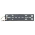 Lus205-rwy-21l3r Unbranded Runway Embroidered Key Chain