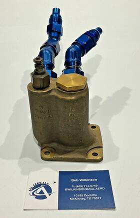 0167000 Lycoming P/n Oil Screen Housing Ar - For One
