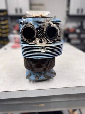 12097-c Lycoming 12097-c. O-320 E2d. Aircraft Engine Cylinder Aviation Parts - As Removed. Ea