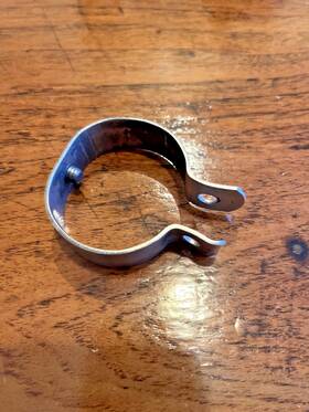 A14235-00 Lycoming Piper 2 Inch Exhaust Clamp Pn Super Cub Pa12 Pa20 Pa22