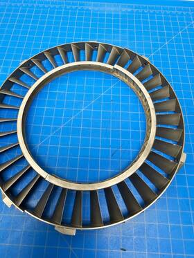 2840-00-925-962 Lycoming T-53 1-101-020-01 Eng 3rd Stage Stator Vane Pn# Nsn #