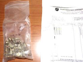 Nas7404-6 M&m Aerospace 49 Screws