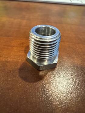 An912-2j Magna-aire Qty-1 Stainless Steel Reducer Bushing. New T200 Dc61