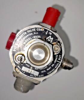 200633 Marotta Valve Corp Nos Nasa Solenoid 3-way 2-position - Mv35 / Rocket Engine