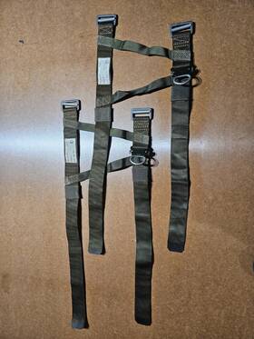 Mb200-500 Martin-baker Aircraft Ejection Seat Garter Leg Restraints Assy 1 Pair New Mb200-500 Martin-baker Aircraft Ejection Seat Garter Leg Restraints Assy 1 Pair New