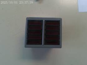 205-1035-3 Master Specialities 205-1035-9 Roto-tellite P/n Annunciatior Warn Light Panel New Surplus
