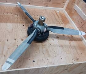 0850334-15 Mccauley Two Lh/rh 3-blade Cessna 310 Propellers/propeler Logs Tag