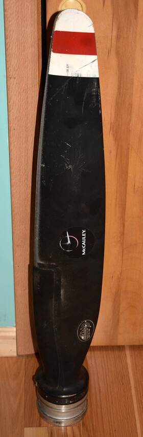 Mccauley B-106ga-0 Vintage 37 Inch Cessna Aircraft Propeller Blade Display