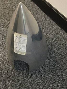 D5212 Mccauley Cessna 401/402 C504 Spinner Polished Needs Repair D5212 Mccauley Cessna 401/402 C504 Spinner Polished Needs Repair
