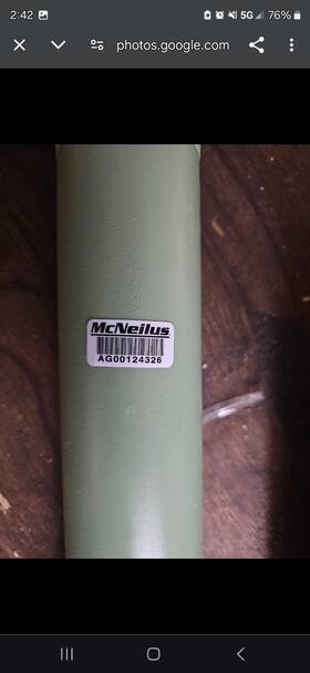 Xh1139838a Mcneilus Main Chute Hydraulic Cylinder