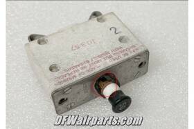 D6752-2-50 Mechanical Products Ms25017-50 50a Aircraft Circuit Breaker