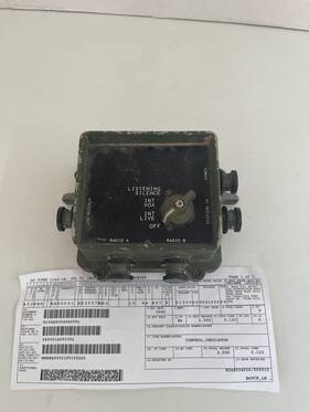 00020512700040 Mfr 97942/f12j2439 Aircraft Gunnery Fire Control Guided Missile Remote