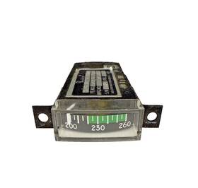 60-384089-7 Mid Continent Md-60-7 Mid-continent Beechcraft Windshield Voltmeter Indicator