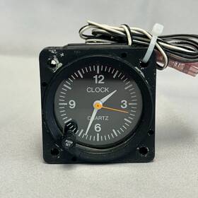 Md-88pl Mid-continent Clock Quartz Lighted - Tested Working