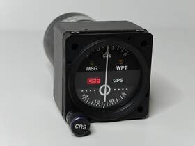 2010056-242l Mid-continent Md40-242l Course Deviation Ind. - Ar With Manual