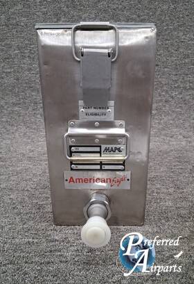 D10120-30 Midwest Aircraft Products Used Mapco Aviation Liquid Conatiner P/n