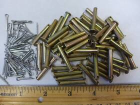 Ms20392-2c33 Military Standard 50 1-1/32 Inch Straight Headed Clevis Cotter Pins New