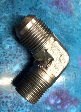 Ms20822-10 Military Standard Serviceable P/n Steel Pipe To 37 Degree Flared Tube