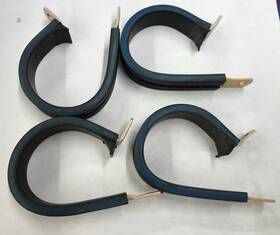 Ms21919wdg24 Military Standard - Clamp Adel Cushioned Loop Support 1-1/2 Wedge 4/pack