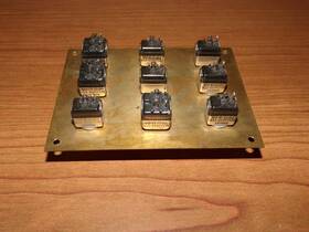 Ms24656-221 Military Standard 9 8867k7 Toggle Switches With Switch Panel