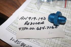 4730-00-684-7160 Military Standards Ms24399-d20 Nos Aluminum Adapter Fitting Uh-1 Helicopter