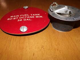 17374-000 Moeller Aircraft Main Fuel Tank Cap Piper