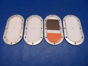 913000-501 Mooney M20e Inspection Panel / Cover Plate P/n Lot Of 4 0724-1873