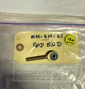 Mm-3m-21 Mooney Rod End Bearing - Aircraft P/n New Surplus