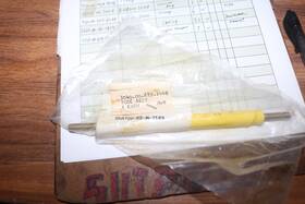 3040-00-629-2448 National Aeronautical Standards Nas358-80-750 Nos Aircraft Control Rod Pn 7.5 Inch