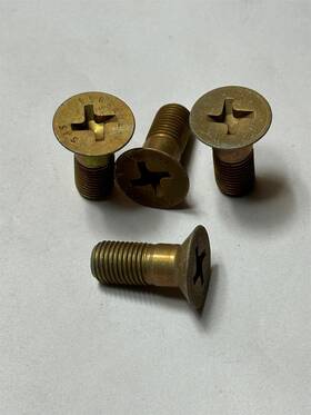 National Aerospace Standards 1580a7-7 4x Pc Lot Mil Spec Aircraft Close Tolerance Screw Bolt Countersunk 7/16-20x1.11