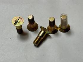 National Aerospace Standards Nas1607-10 5x Pc Lot Mil Spec Aircraft Close Tolerance Screw Bolt Countersunk 7/16-20x1.29