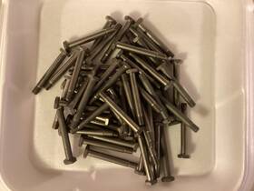 Nas6404-25 National Aerospace Standards Aviation Shear Bolt Lot Of 58 Titanium