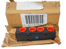 733542-1 Navair And Navsea 4 Port Hydraulic Manifold Naval Aircraft Quick Disconnect Coupling