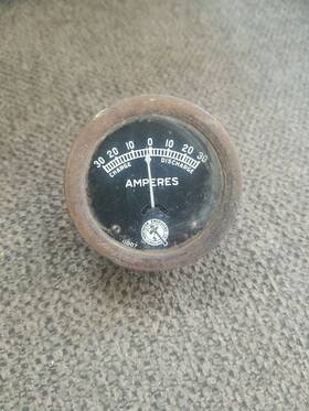 An5771-2 Northern Engraving D-103 Vintage Aircraft Oil Pressure Indicator P/n