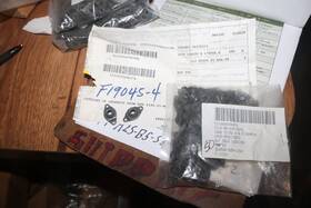 5310-00-949-6276 Northrup Grumman F19045-4 10 Nos Self Locking Nut Pn F-5 Freedom Fighter