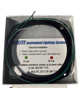 Lw3028a Nulite Aircraft Instrument Light New