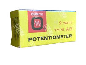 Cu-3511 Ohmite Panel Mount Potentiometer U-linear Type Ab 350 2 W