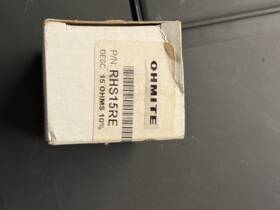 Rhs15re Ohmite Mfg Co 25 Watt Model H Rheostat Potentiometer