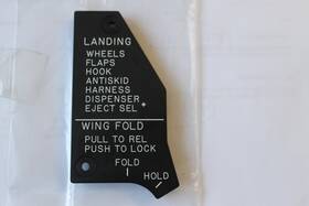 Md77011-189 Oppenheimer Boeing F/a-18 Hornet Cockpit Lite Edge Panel P/n